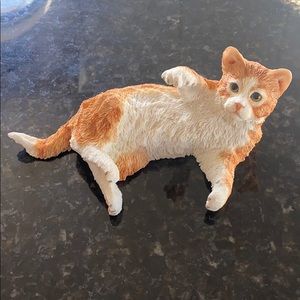 2004 SHERRATT & SIMPSON ORANGE TABBY CAT 89341